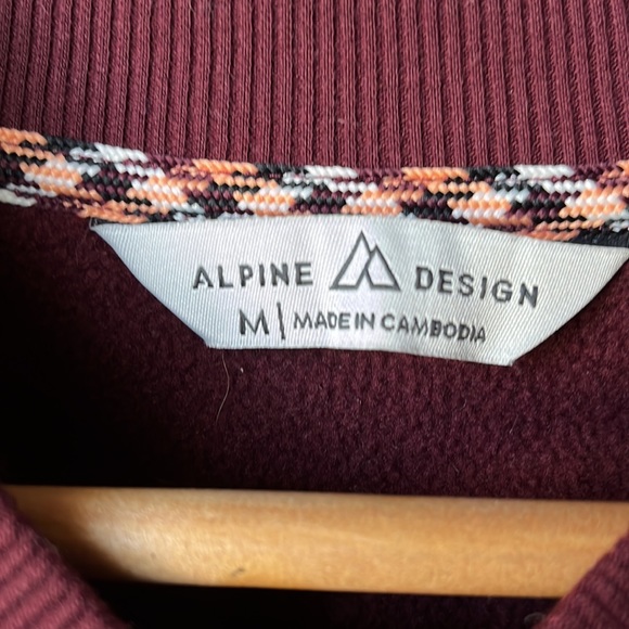 Alpine Design fleece shirt jacket size M - Picture 3 of 8